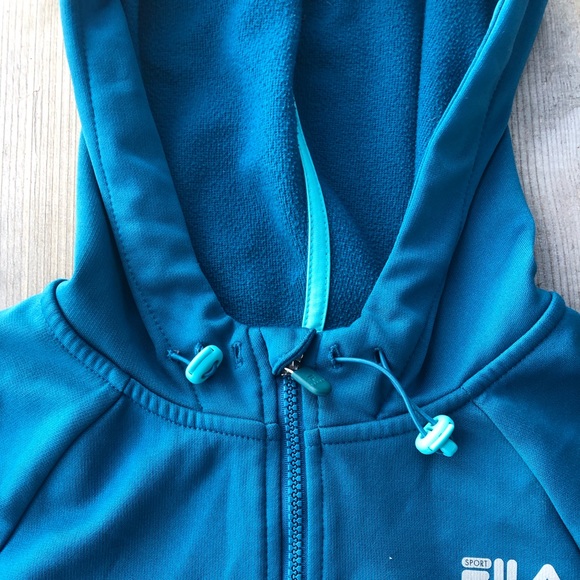 Fila Sport Full Zip Polyester Hoodie - Picture 4 of 11